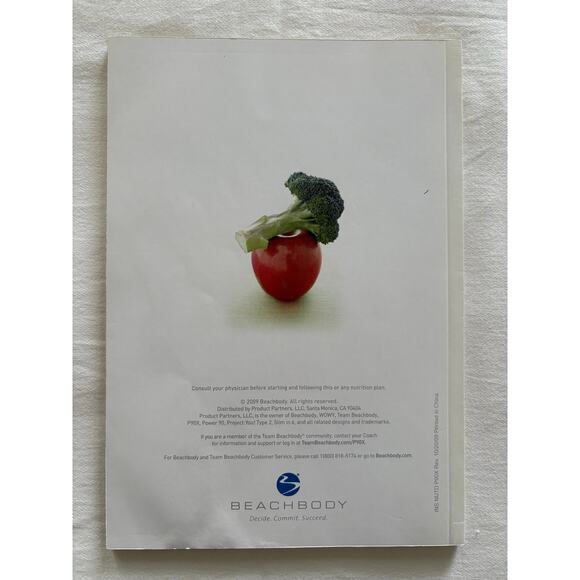 P90X Nutrition Plan Eating For Power Performance Book - Picture 2 of 2